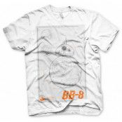 Star Wars BB-8 Blueprint T-Shirt XXL