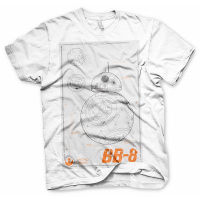 Star Wars BB-8 Blueprint T-Shirt XXL