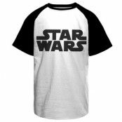 Star Wars Black Logo Baseball T-Shirt, T-Shirt
