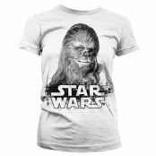 Star Wars Chewbacca Girly T-Shirt M