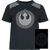 Star Wars - Disney T-shirt - Rebel Logo - S XXL - för Dam - svart