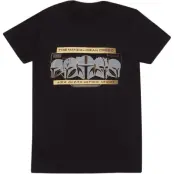 Star Wars - Disney T-shirt - The Mandalorian - Row of Helmets - S XL - för Herr - svart