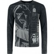 Star Wars - Disney Långärmad tröja - Dark Lord of the Sith - S XXL - för Herr - svart