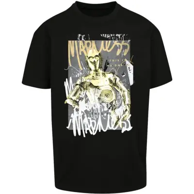 Star Wars - Disney Oversize T-shirt - C3PO - This Is Madness - M XXL - för Herr - svart