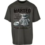 Star Wars - Disney Oversize T-shirt - The Mandalorian - Grogu - The Child - M XXL - för Herr - grå
