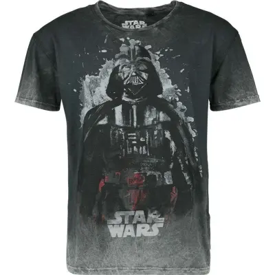 Star Wars - Disney T-shirt - Darth Vader - S 3XL - för Herr - svart