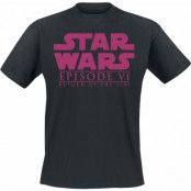 Star Wars - Disney T-shirt - Episode 6 - 40th Anniversary - S M - för Herr - svart