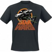 Star Wars - Disney T-shirt - Galactic Battle - S XXL - för Herr - svart