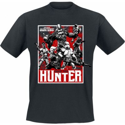 Star Wars - Disney T-shirt - Hunters - Choose Your Hunter - S XXL - för Dam - svart
