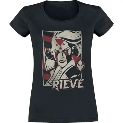 Star Wars - Disney T-shirt - Hunters - Rieve - S XXL - för Dam - svart