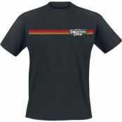 Star Wars - Disney T-shirt - Skeleton Crew - Retro Stripes - tryck på fram och baksida - M XXL - för Herr - svart