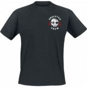 Star Wars - Disney T-shirt - Skeleton Crew - Skeleton Skull - tryck på fram och baksida - M XXL - för Herr - svart