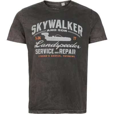 Star Wars - Disney T-shirt - Skywalker - S 4XL - för Herr - grå