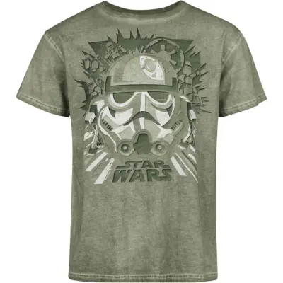 Star Wars - Disney T-shirt - Stormtrooper - S XL - för Herr - grön