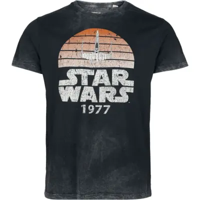 Star Wars - Disney T-shirt - X-Wing - S 4XL - för Herr - grå