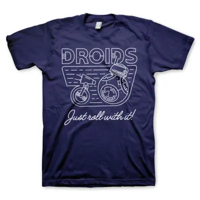 Star Wars - Droids - Just Roll With It - T-Shirt - (S)