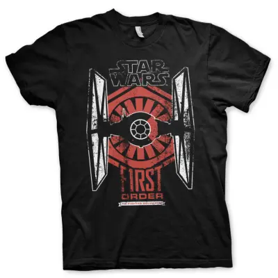 Star Wars First Order Distressed T-shirt S