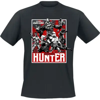Star Wars - gaming T-shirt - Hunters - Choose Your Hunter - L 3XL - för Herr - svart