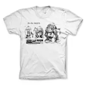 Star Wars R2-D2 Blueprint T-Shirt S