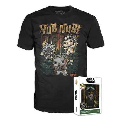 Star Wars: Return of the Jedi Boxed Tee T-Shirt Ewok Size L