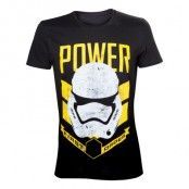 Star Wars Stormtrooper Power T-shirt - Medium