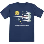 Star Wars T-shirt - Barn - The Mandalorian - Season 3 - Ready for Adventure - 164 - för barn - marinblå