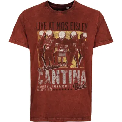 Star Wars T-shirt - Cantina Band - M 3XL - för Herr - flerfärgad