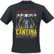 Star Wars - Disney T-shirt - Cantina Band On Tour - S 5XL - för Herr - svart