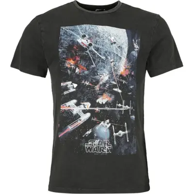 Star Wars T-shirt - Classic - Space War - M - för Herr - svart
