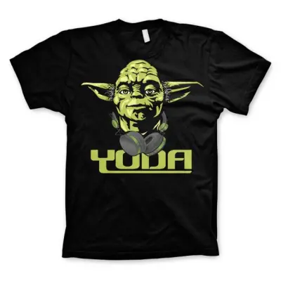 Star Wars - T-Shirt Cool Yoda - Black (S)