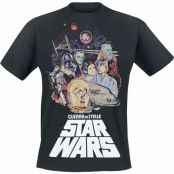 Star Wars T-shirt - Guerra Di Stelle Poster - S XL - för Herr - svart