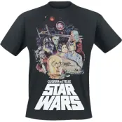 Star Wars T-shirt - Guerra Di Stelle Poster - S XL - för Herr - svart