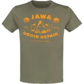 Star Wars T-shirt - Jawa Droid Repair - S XXL - för Herr - khaki