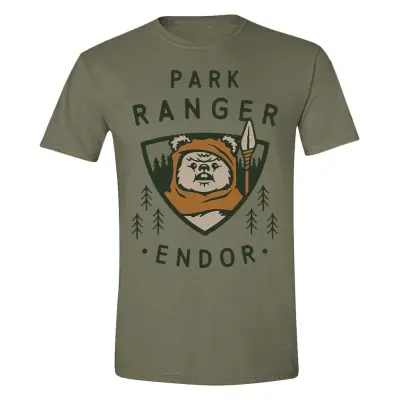 Star Wars T-Shirt Park Ranger Ewok (L)