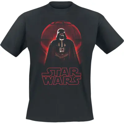 Star Wars - Disney T-shirt - Rogue One - Darth Vader Death Star - M 5XL - för Herr - svart