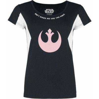 Star Wars - Disney T-shirt - S - för Dam - svart/vit