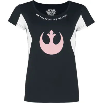 Star Wars - Disney T-shirt - S - för Dam - svart/vit