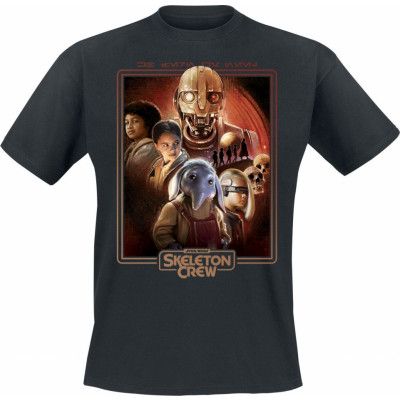 Star Wars - Disney T-shirt - Skeleton Crew - Tales Of The Galaxy - M 3XL - för Herr - svart