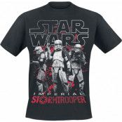 Star Wars T-shirt - Solo: A Star Wars Story - Imperial Stormtrooper - S 5XL - för Herr - svart