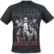 Star Wars - Disney T-shirt - Solo: A Star Wars Story - Imperial Stormtrooper - S 5XL - för Herr - svart