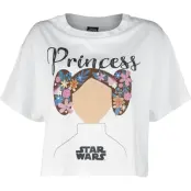 Star Wars - Disney T-shirt - Prinsessan Leia - M XXL - för Dam - vit