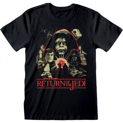 Star Wars - Disney T-shirt - Star Wars - Return of the Jedi - S XXL - för Herr - svart
