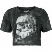 Star Wars T-shirt - Storm Trooper - L XXL - för Dam - svart