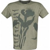 Star Wars T-shirt - The Mandalorian - S M - för Herr - oliv