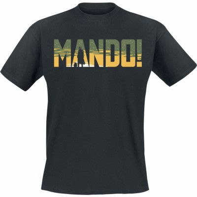 Star Wars - Disney T-shirt - The Mandalorian - Season 3 - Mando - S M - för Herr - svart