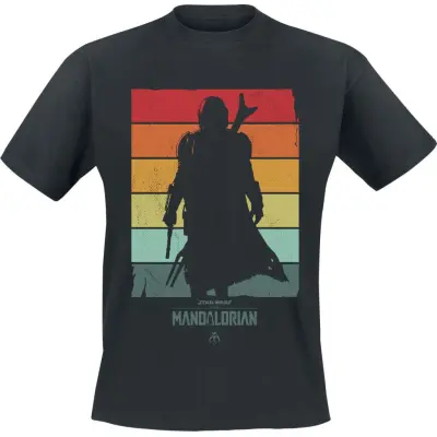 Star Wars - Disney T-shirt - The Mandalorian - Spectrum - XL XXL - för Herr - svart