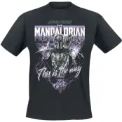 Star Wars - Disney T-shirt - This Is The Way Heavy Metal - M XXL - för Herr - svart