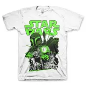 Star Wars - T-Shirt Vintage Boba Feet - White (L)
