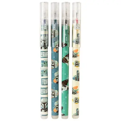 Star Wars: The Mandalorian Erasable Pens Set (4)
