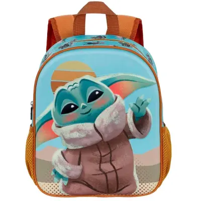 Star Wars The Mandalorian Grogu Say Hi 3D backpack 31cm